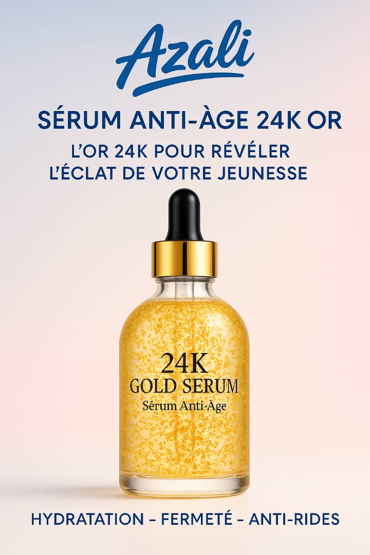 AZALI _ SERUM ANTI - AGE 24K OR - AZALI